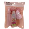 Pink makeup tool set, powder puff, spray bottle combination, beauty storage box, portable gift box 134133003 Item Picture